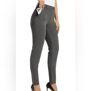 🆕Willit Yoga Soft Stretch Skinny Dress Pant in Charcoal🆕